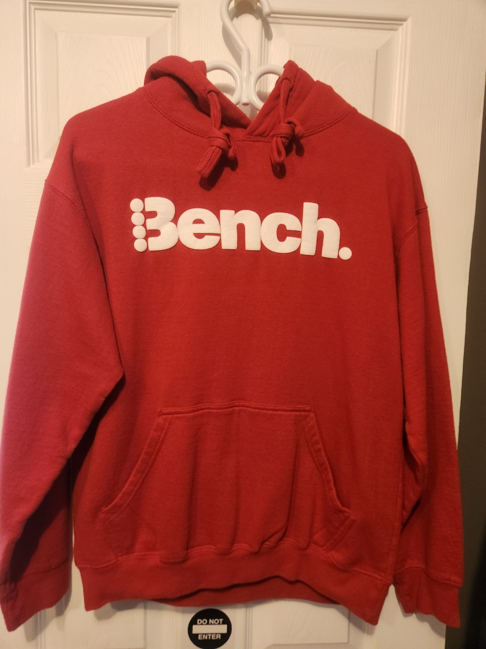 Bench Red Logo Hoodie